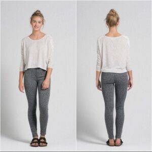 A+F NWT Natural Waist Jegging Leopard 30 Super High US10 10R Stretch NEW